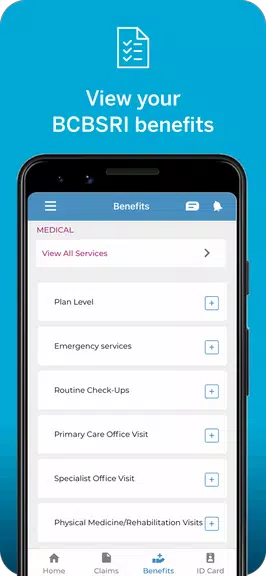 MyBCBSRI स्क्रीनशॉट 2