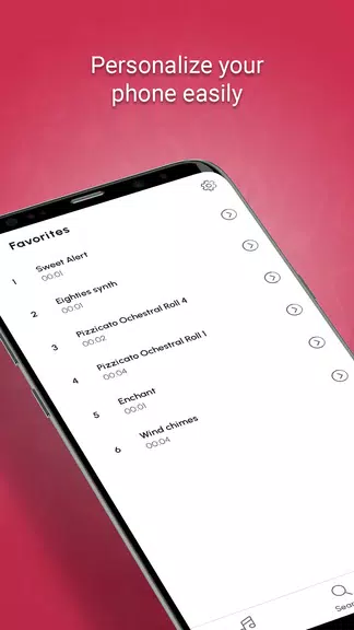 SMS Ringtones Pro: Sounds Captura de tela 2