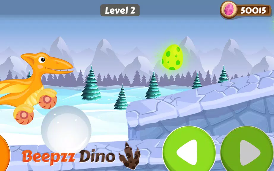 Car games for kids - Dino game Captura de pantalla 3