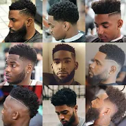 AfroBarber: men afro hairstyle Ekran Görüntüsü 2