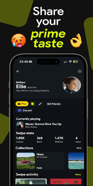 Swipefy for Spotify Zrzut ekranu 1