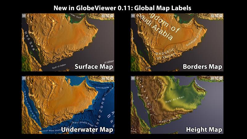 GlobeViewer Capture d'écran 1