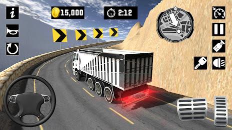 Truck Simulator - Cargo Games স্ক্রিনশট 1