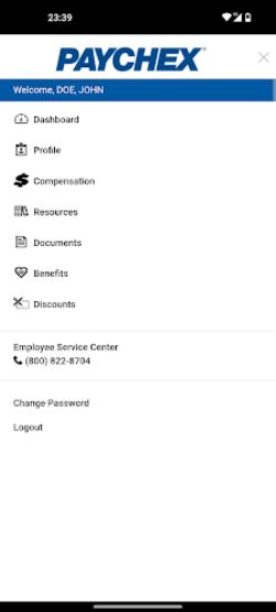 Paychex Oasis Employee Connect Screenshot 0