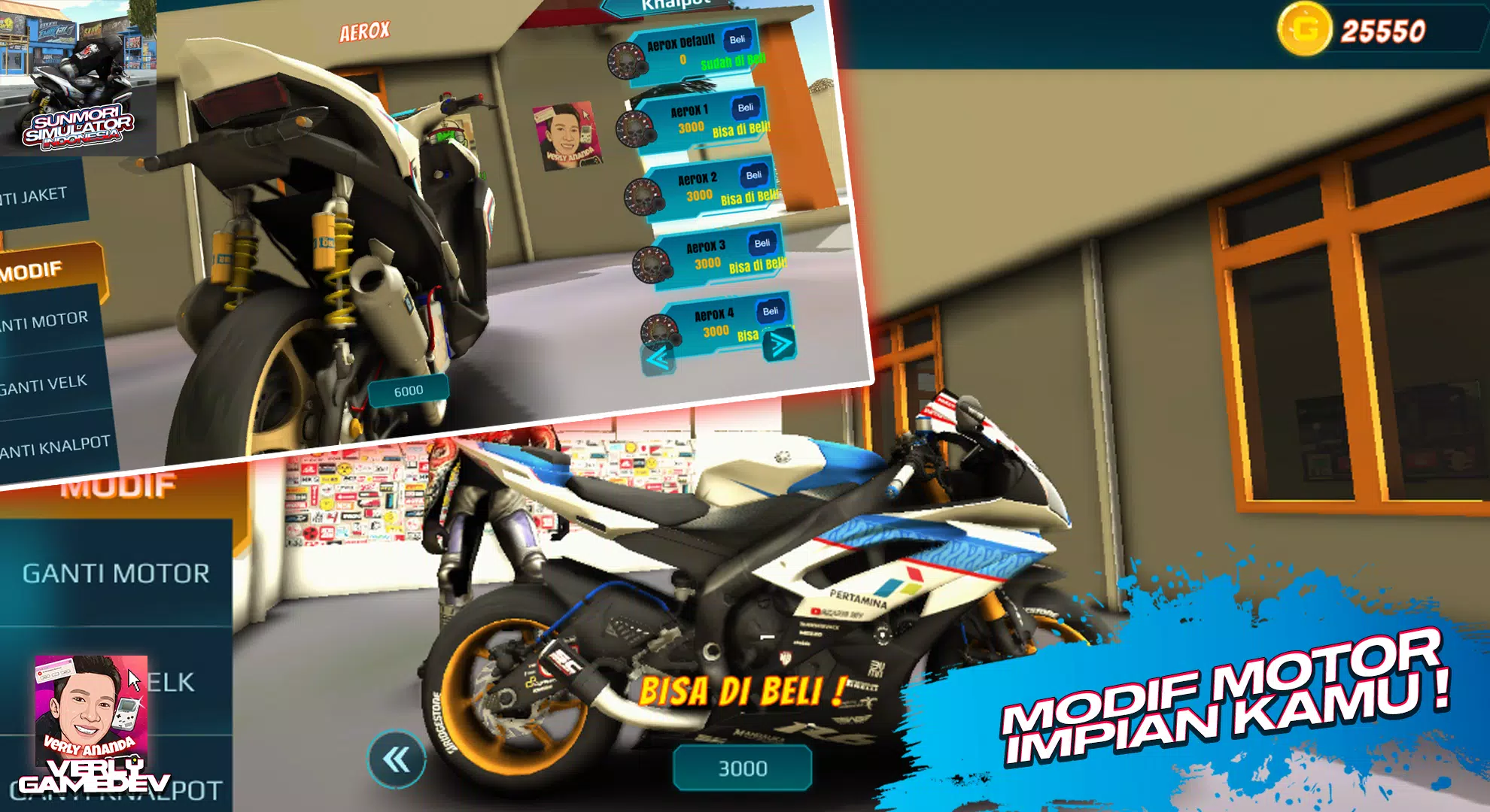 Sunmori Simulator Indonesia 3D Скриншот 2