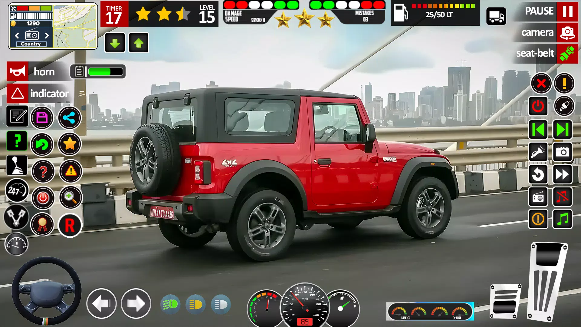 Jeep Driving Game 3d Simulator Ảnh chụp màn hình 2