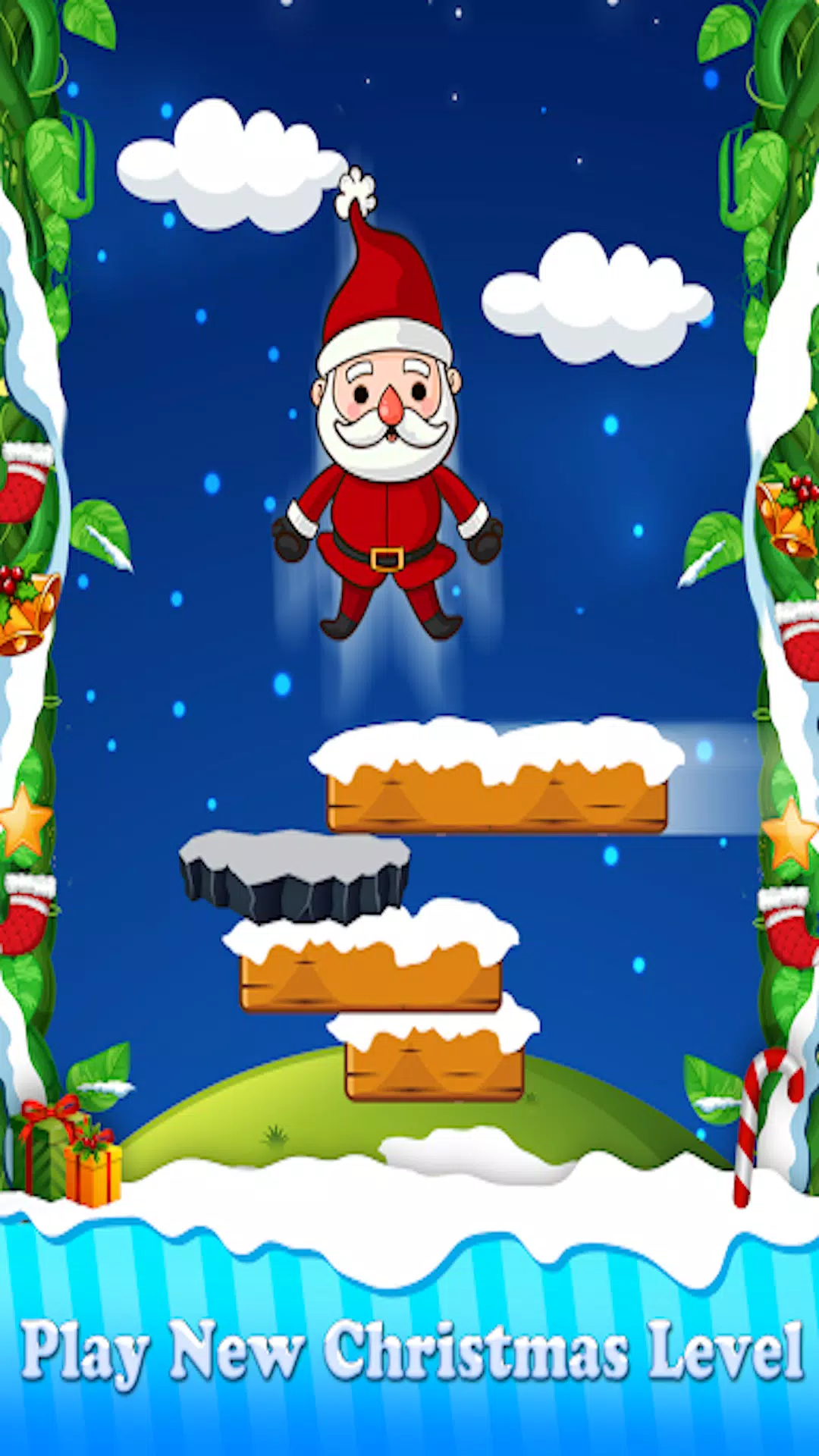 Christmas Game Santa Jump 2024 Ảnh chụp màn hình 1