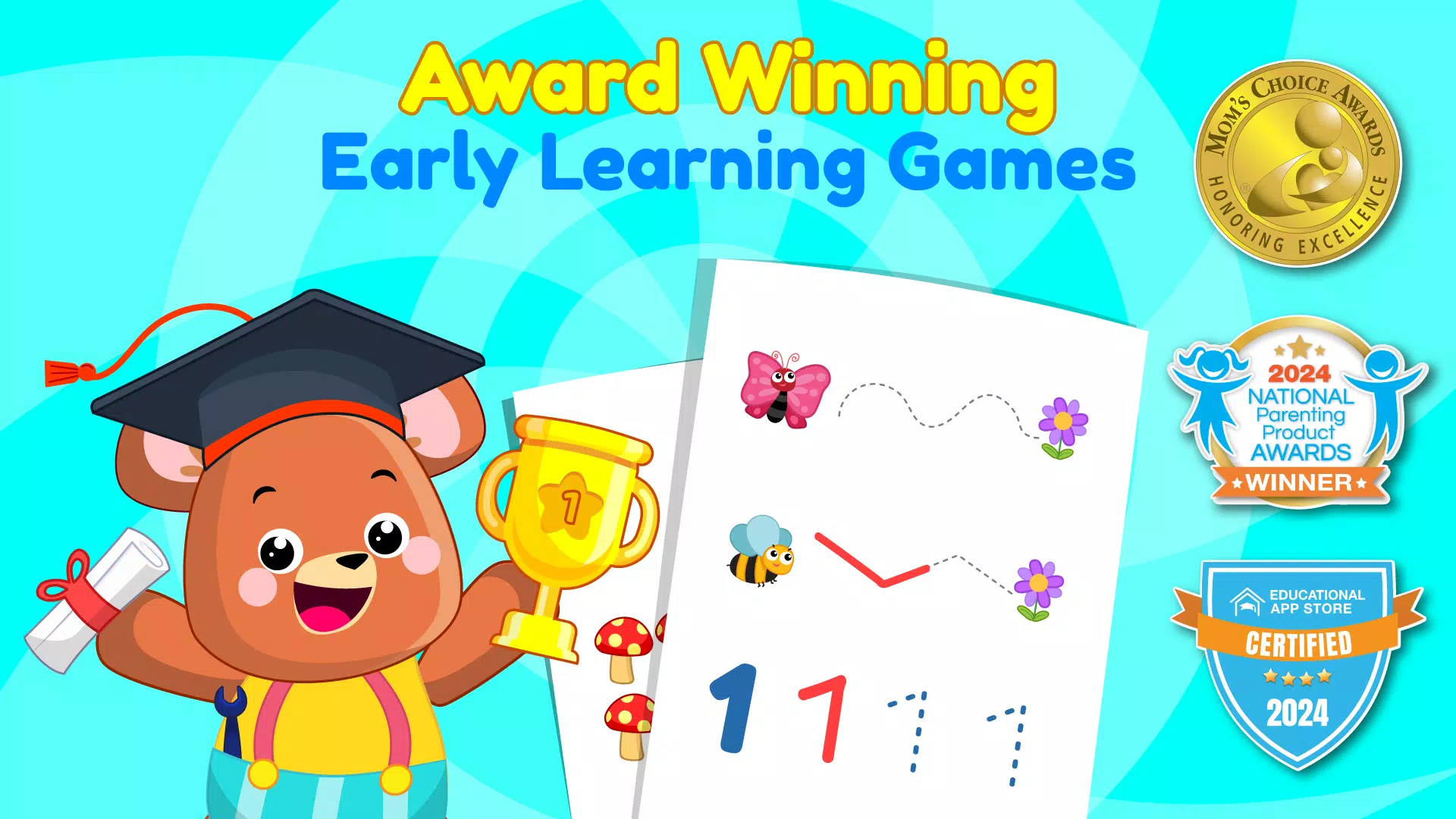 ElePant Kids Learning Games 2+ Tangkapan skrin 0