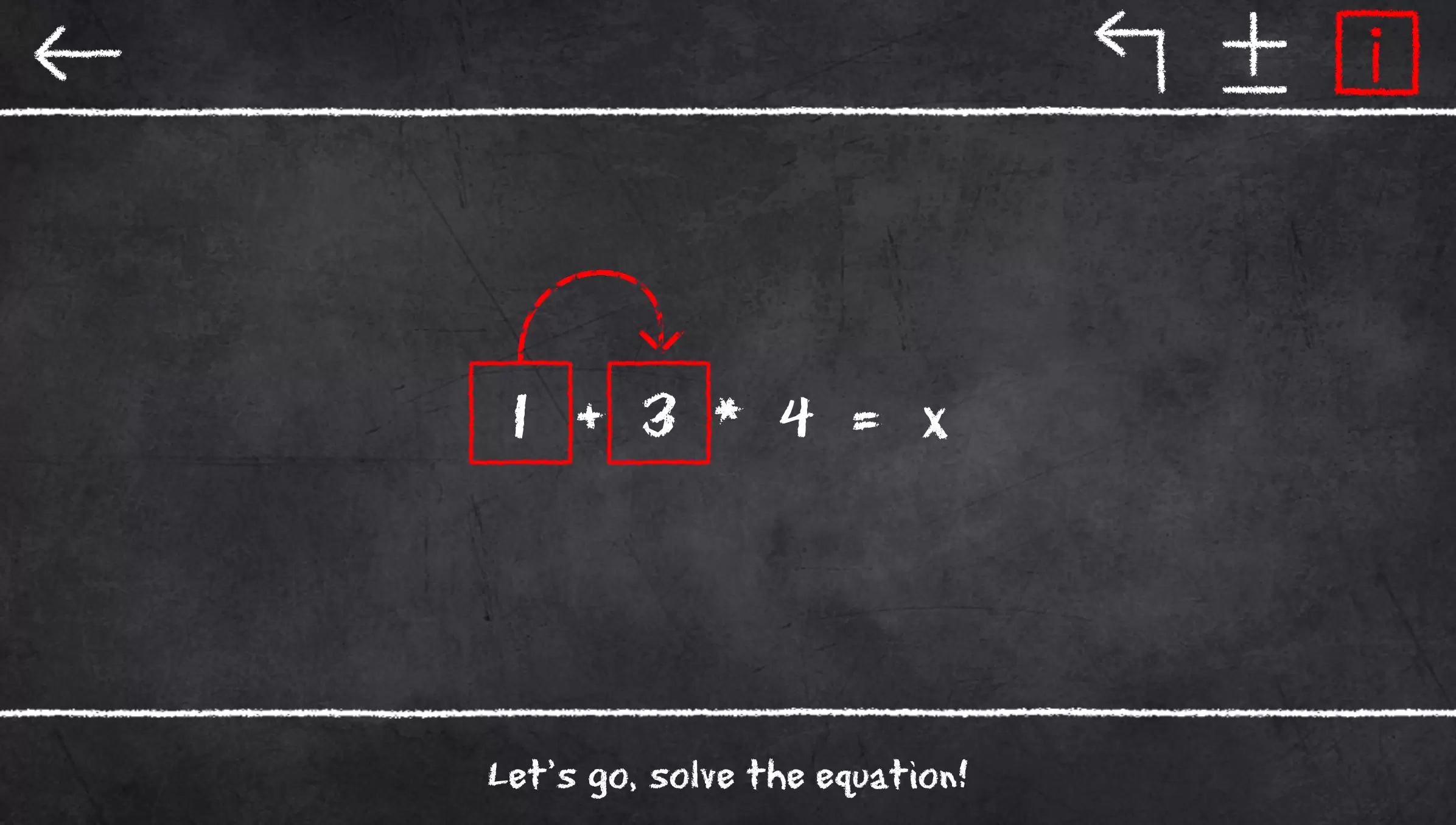 x=1: Learn to solve equations স্ক্রিনশট 1