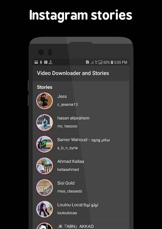 Video Downloader and Stories Captura de pantalla 3