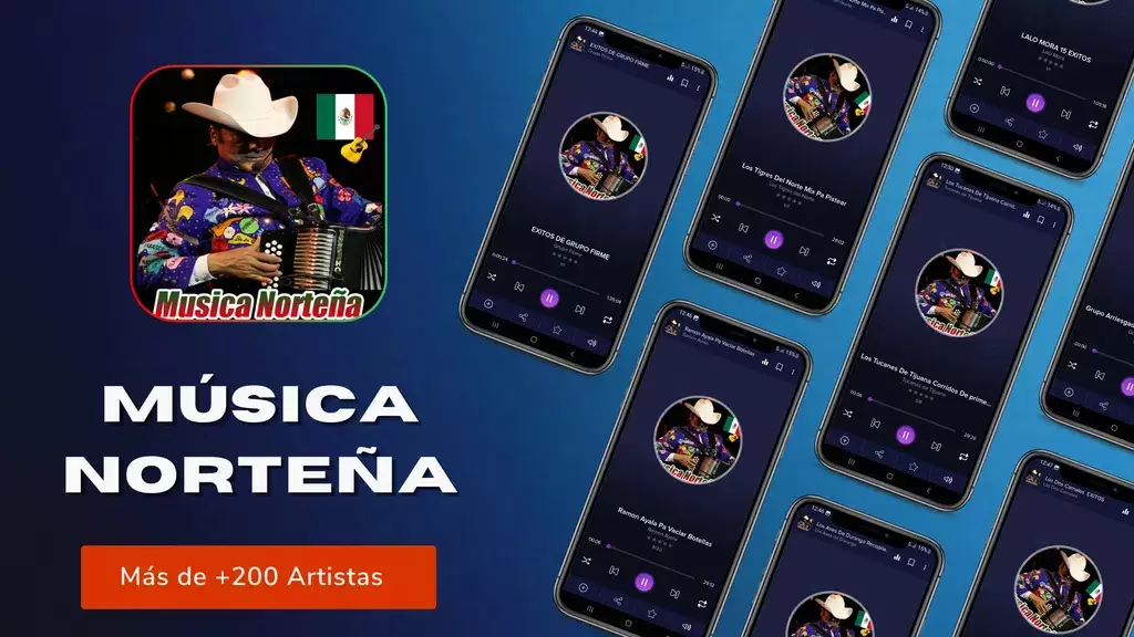 Música Norteña Mexicana स्क्रीनशॉट 0