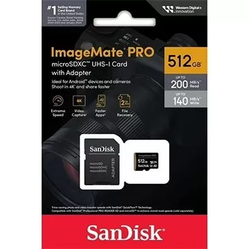 $ 21.53での任天堂スイッチ用の512GBサンディスクマイクロSDXCカード