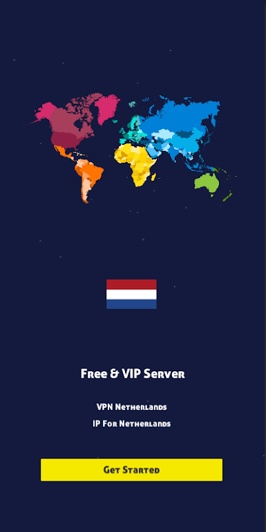 VPN NetherLands - IP for NL Captura de pantalla 0