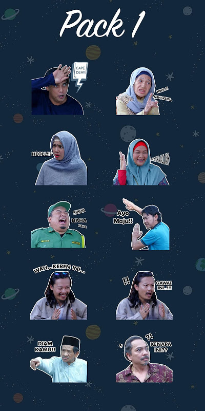 Schermata Dunia Terbalik WA Sticker 1