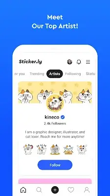 Sticker.ly - Sticker Maker ဖန်သားပြင်ဓာတ်ပုံ 2