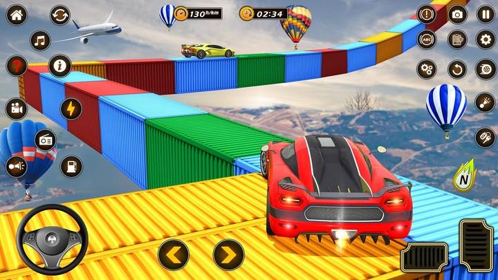 City GT Car Stunts Mega ramps Ekran Görüntüsü 1