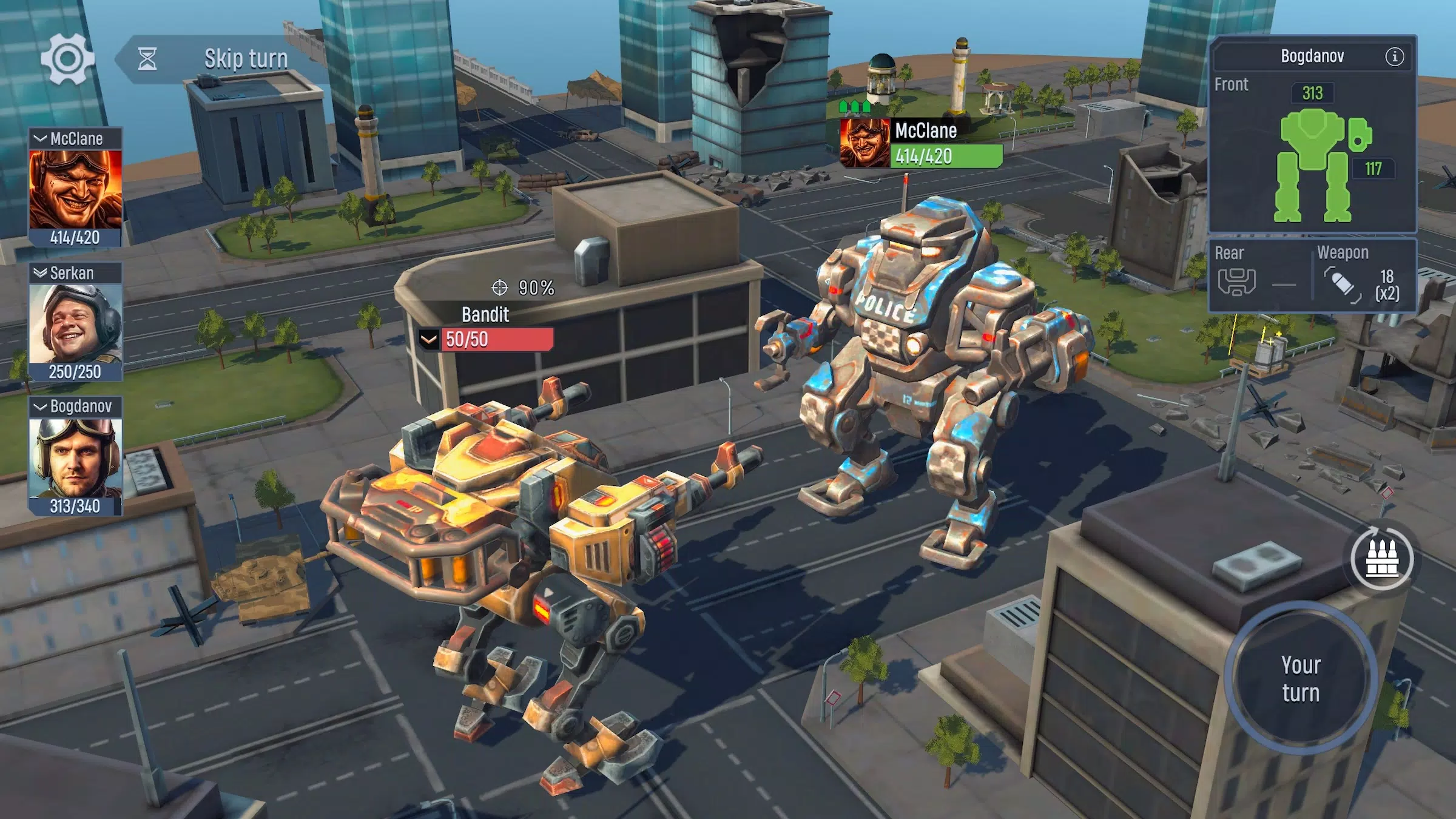 Concern: Mech Armored Front Скриншот 0