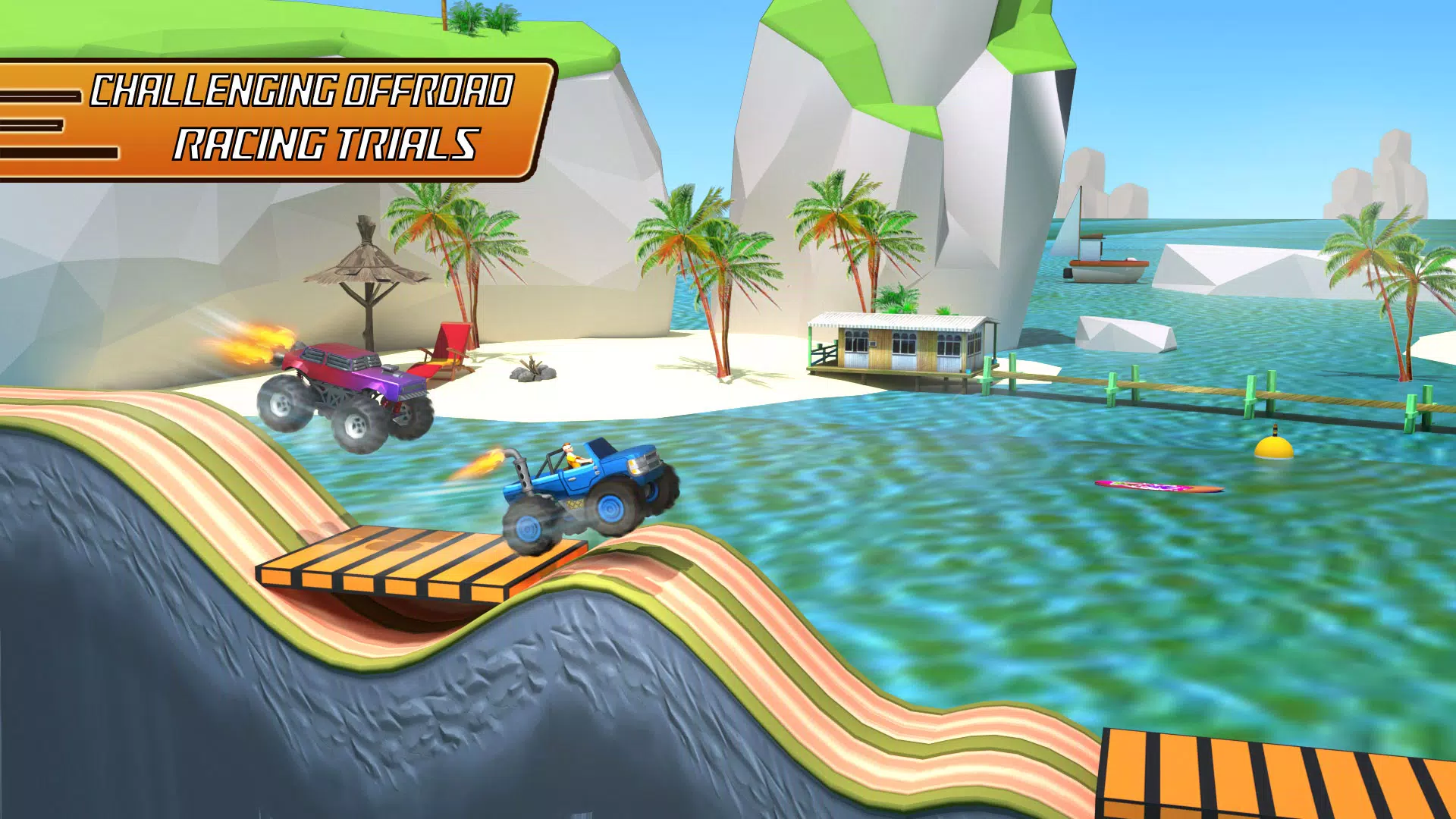 Uphill Racing - Hill Jump Game Ảnh chụp màn hình 2