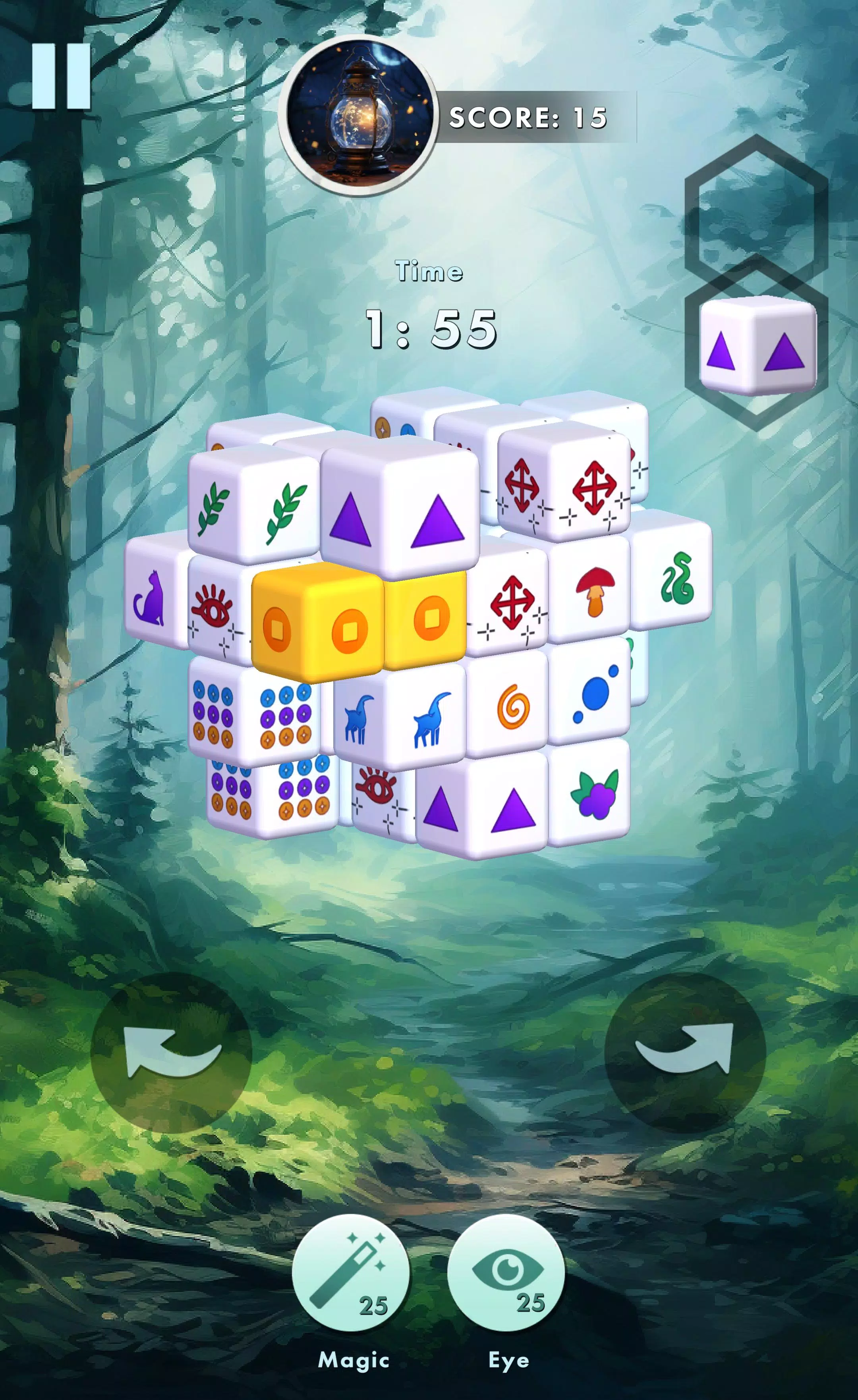 Mystic Mahjong tile match ภาพหน้าจอ 0