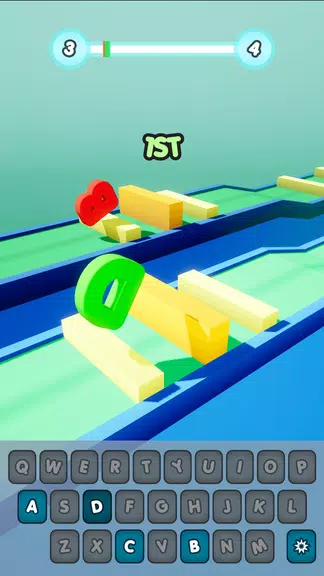 Letter Runner 3D alphabet lore স্ক্রিনশট 0