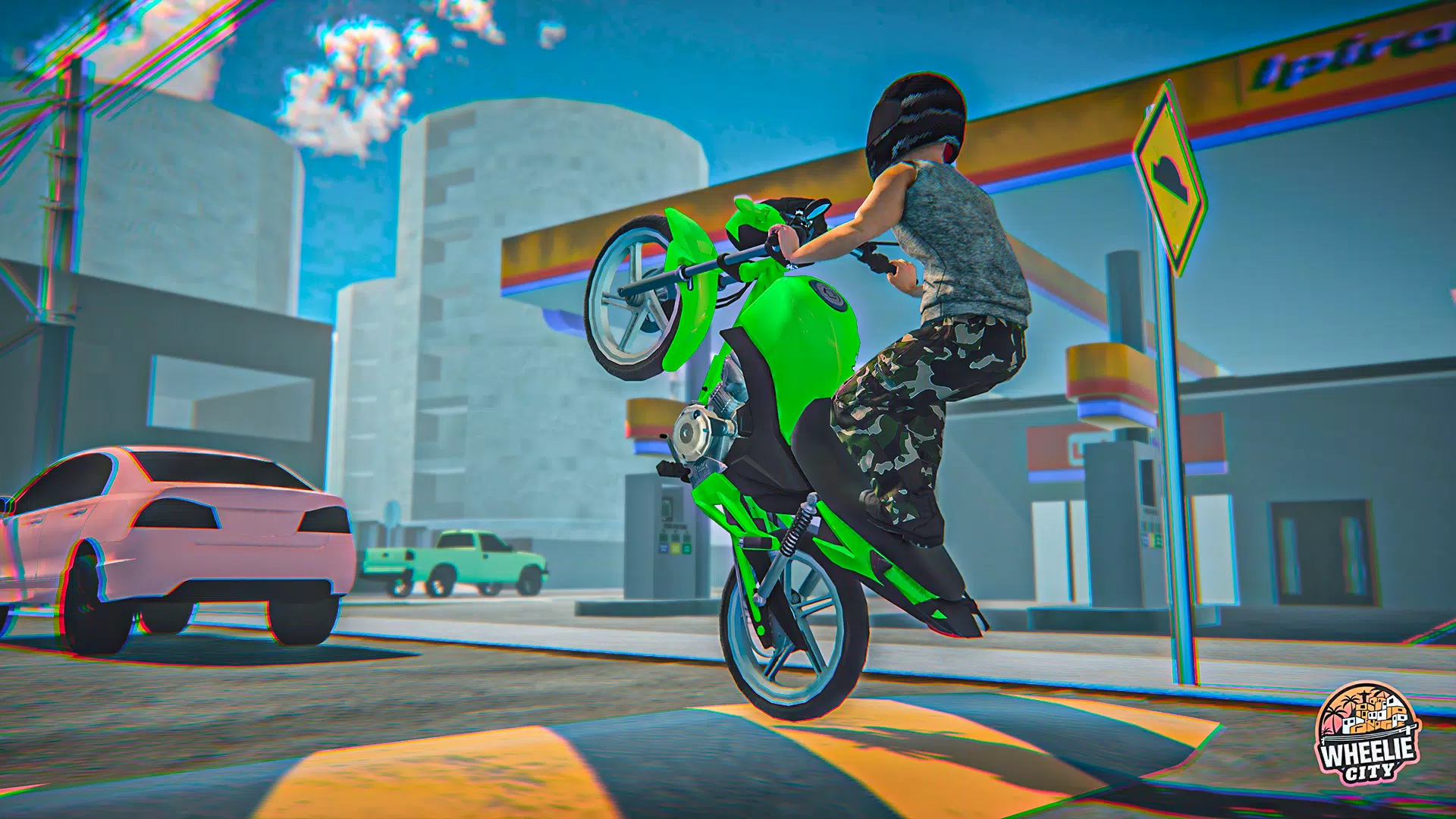 Wheelie City Скриншот 1