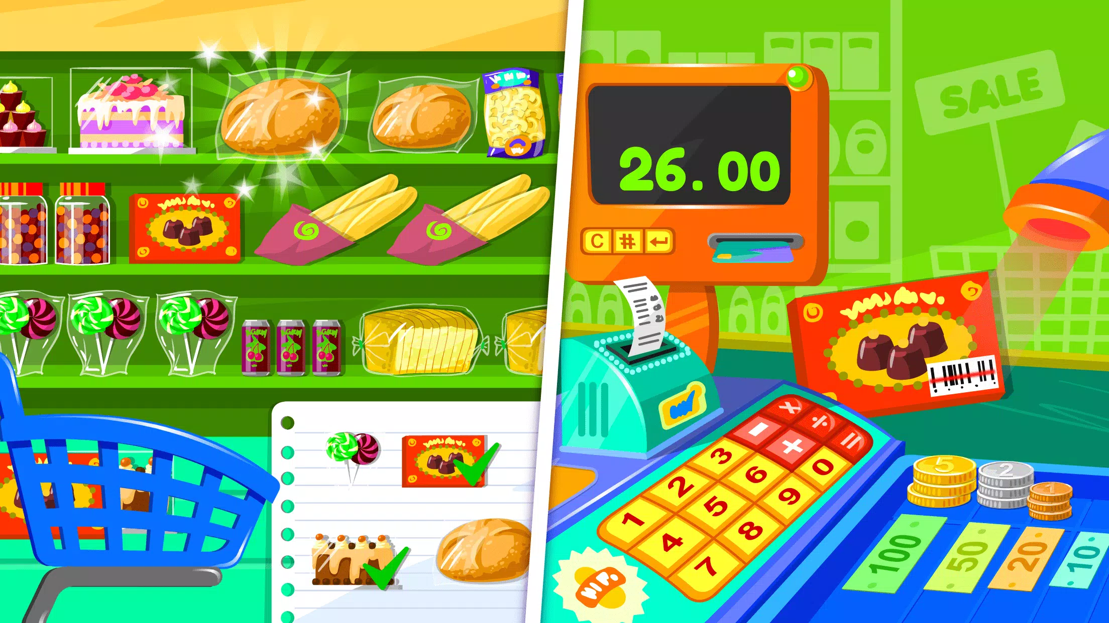 Supermarket Game 2 Ảnh chụp màn hình 1