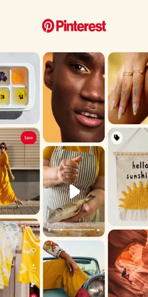Pinterest Zrzut ekranu 1