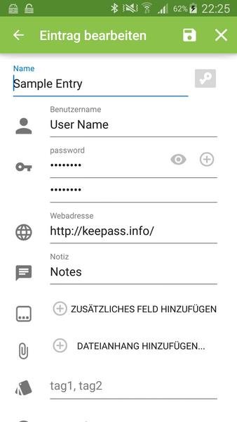 Keepass2Android স্ক্রিনশট 0