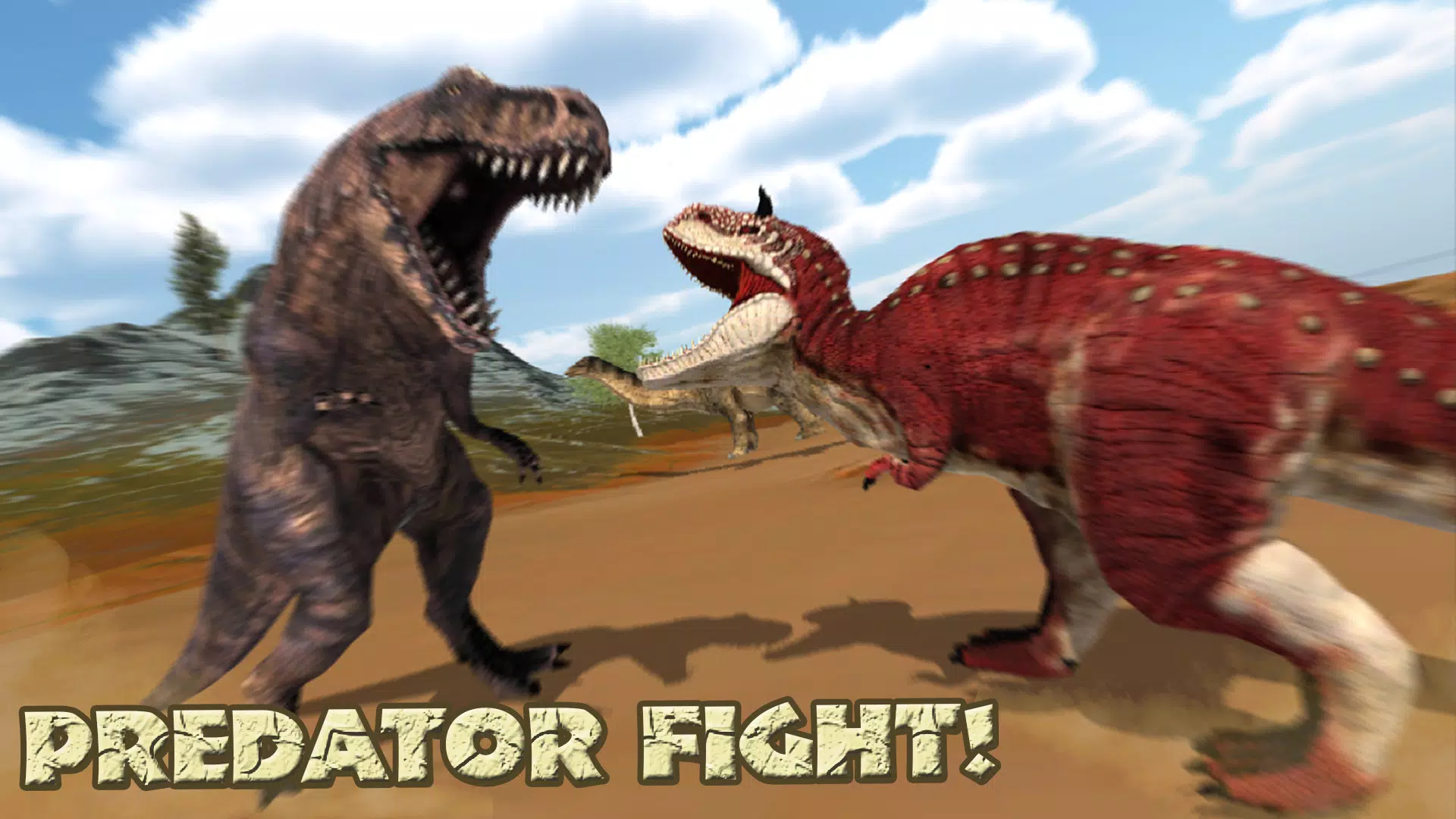 Hungry T-Rex Island Dino Hunt Captura de tela 1