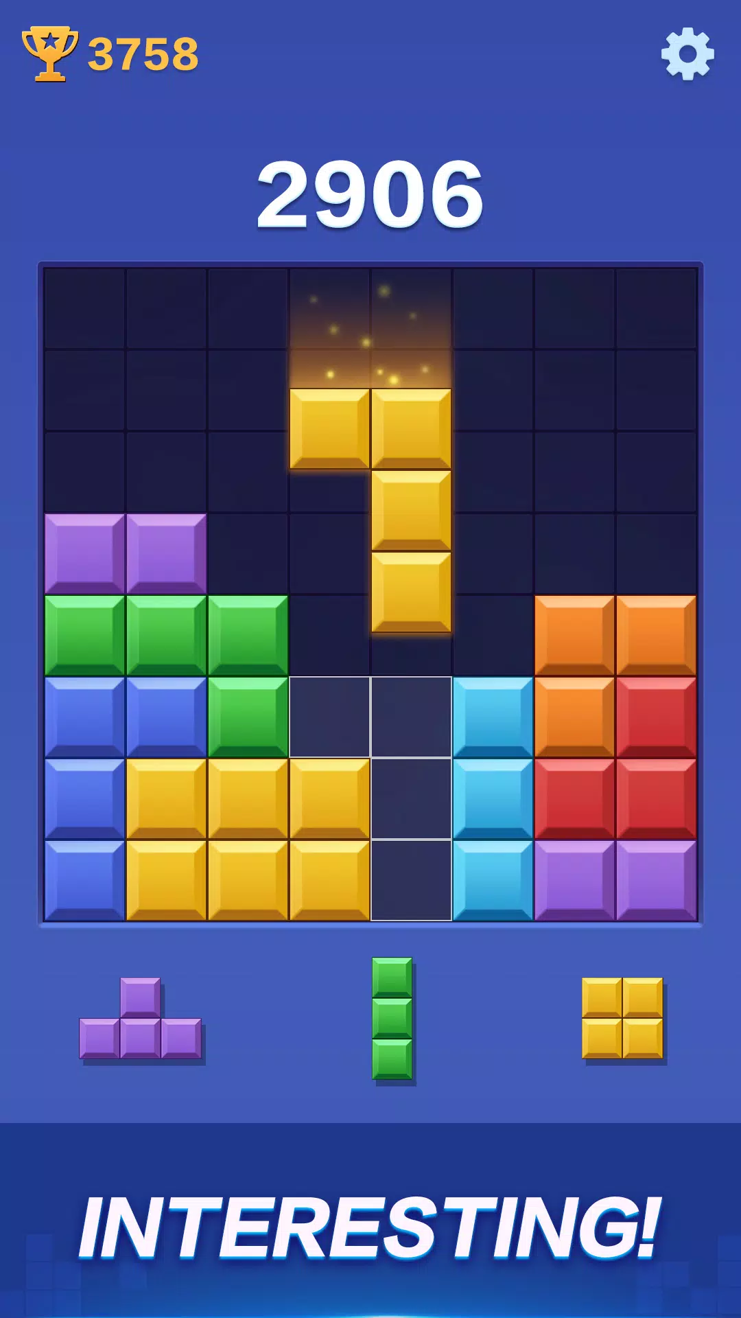 Block Rush - Block Puzzle Game Captura de tela 1