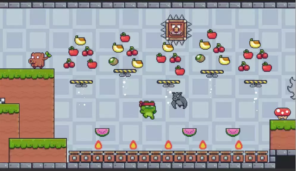 Super Frog Hero Pineapple Screenshot 2