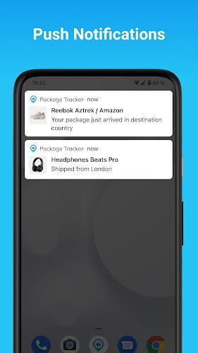 Package Tracker - pkge Mobile Tangkapan skrin 3