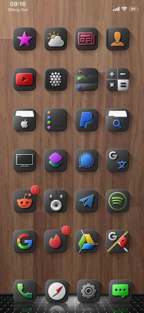 Shiiny Icon Pack Mod Zrzut ekranu 2