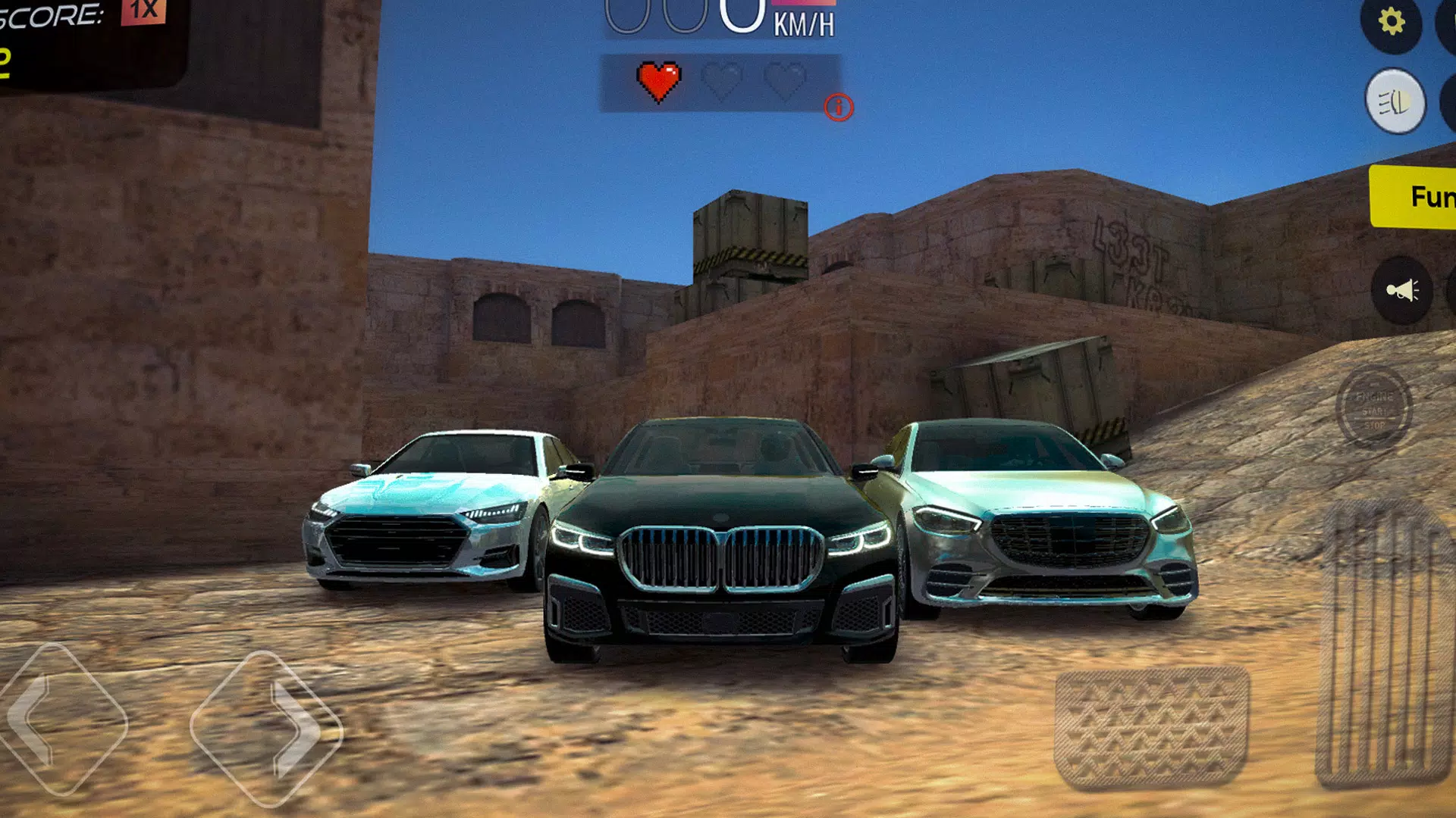 Racing in Car - Multiplayer Captura de tela 3