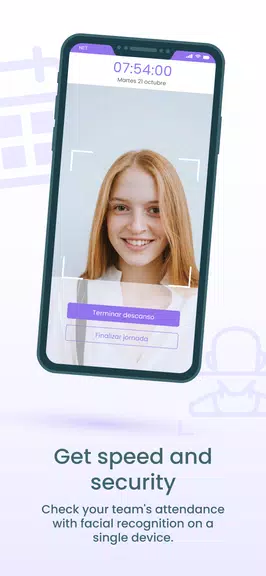 Kronio Work Attendance Capture d'écran 1