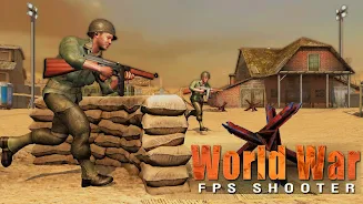 World War Army: War Mission 스크린샷 2