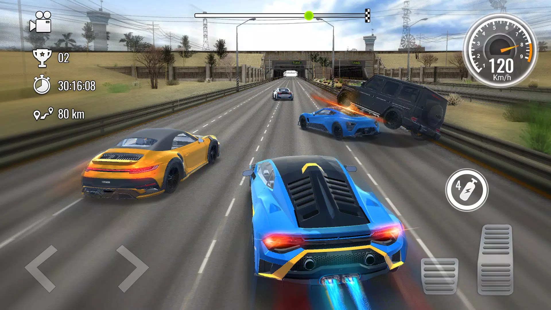 Traffic Car Driving Game 스크린샷 1