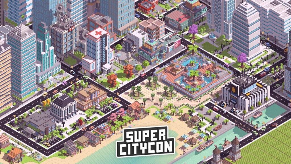 Citycon Une Townscaper e Minecraft