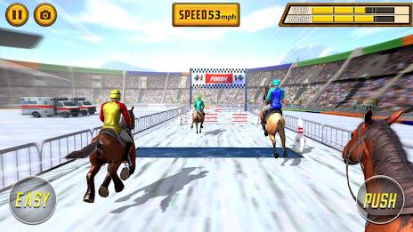 Dubai Racing Horse Games Captura de pantalla 0