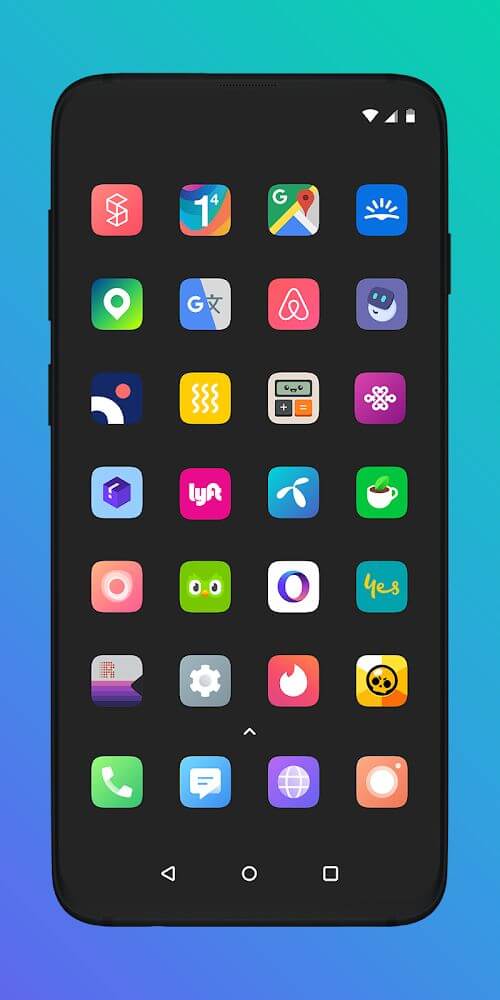 Borealis - Icon Pack Mod Tangkapan skrin 1