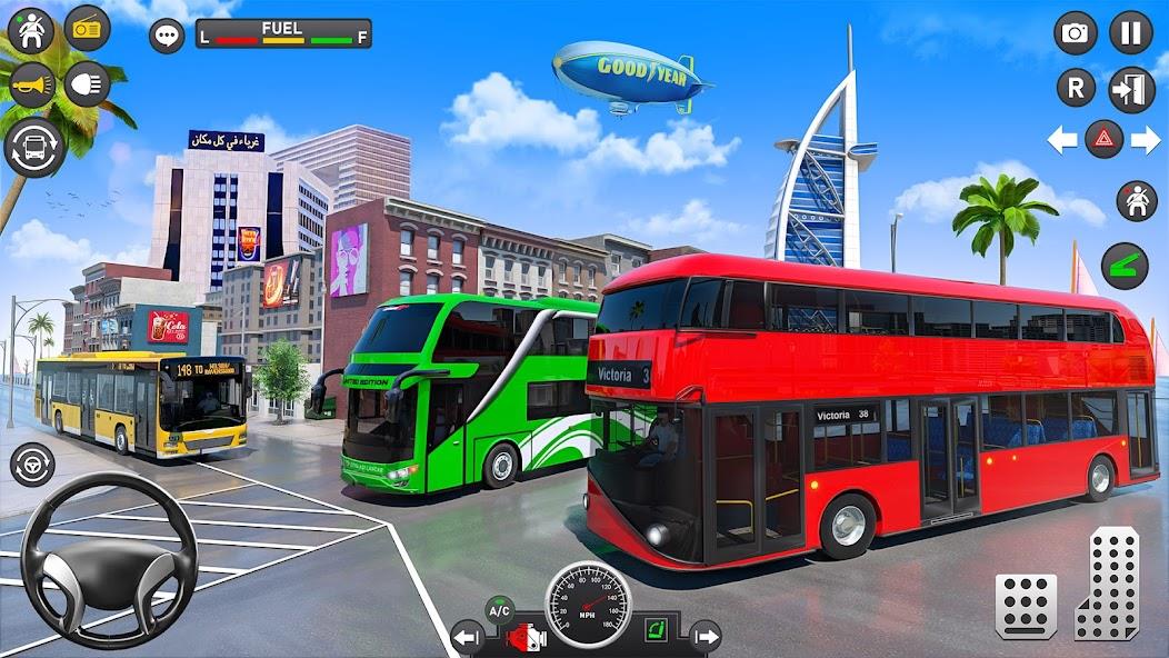 Coach Bus Simulator Games Mod Schermafbeelding 2