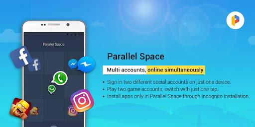 Parallel Space-Multi Accounts স্ক্রিনশট 0