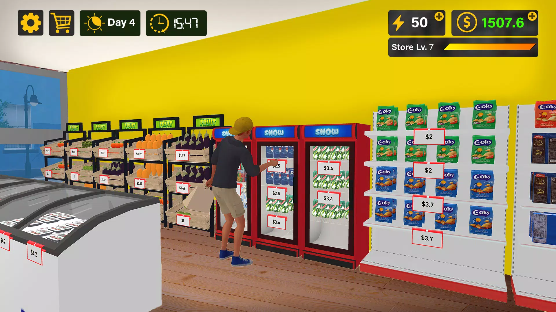 Supermarket 3D Simulation Game 스크린샷 0