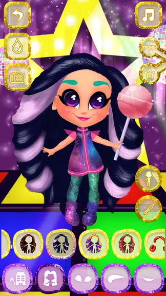 Candy Hair Salon - Doll Games Tangkapan skrin 2
