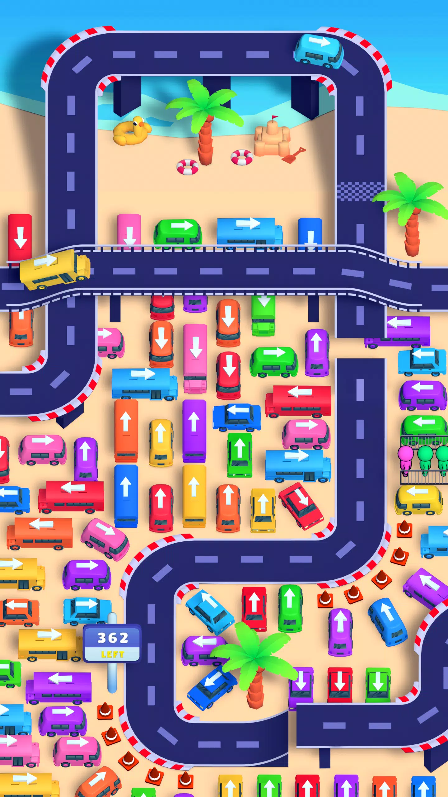 Bus Match Puzzle: Bus Shuffle Ảnh chụp màn hình 0