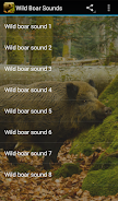 Wild Boar Sounds स्क्रीनशॉट 0