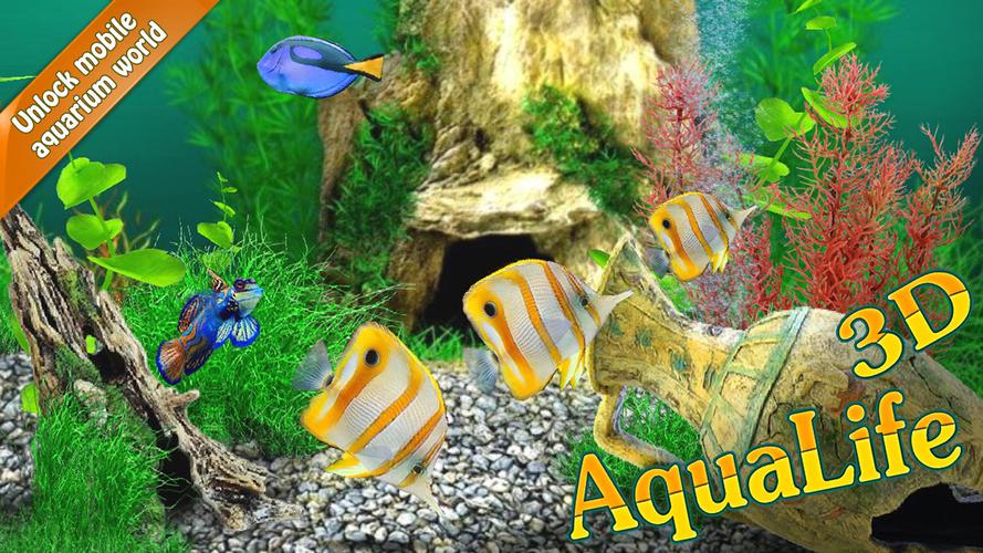 AquaLife 3D ဖန်သားပြင်ဓာတ်ပုံ 0