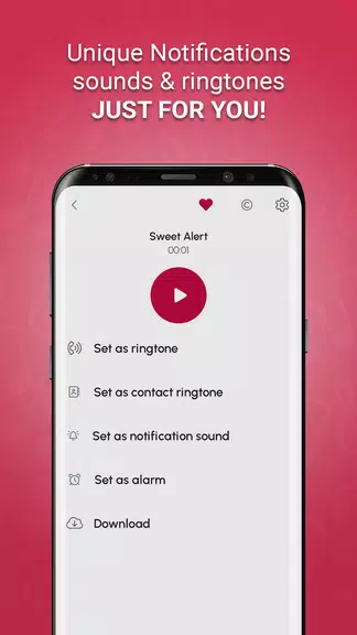 SMS Ringtones Pro: Sounds Captura de tela 1