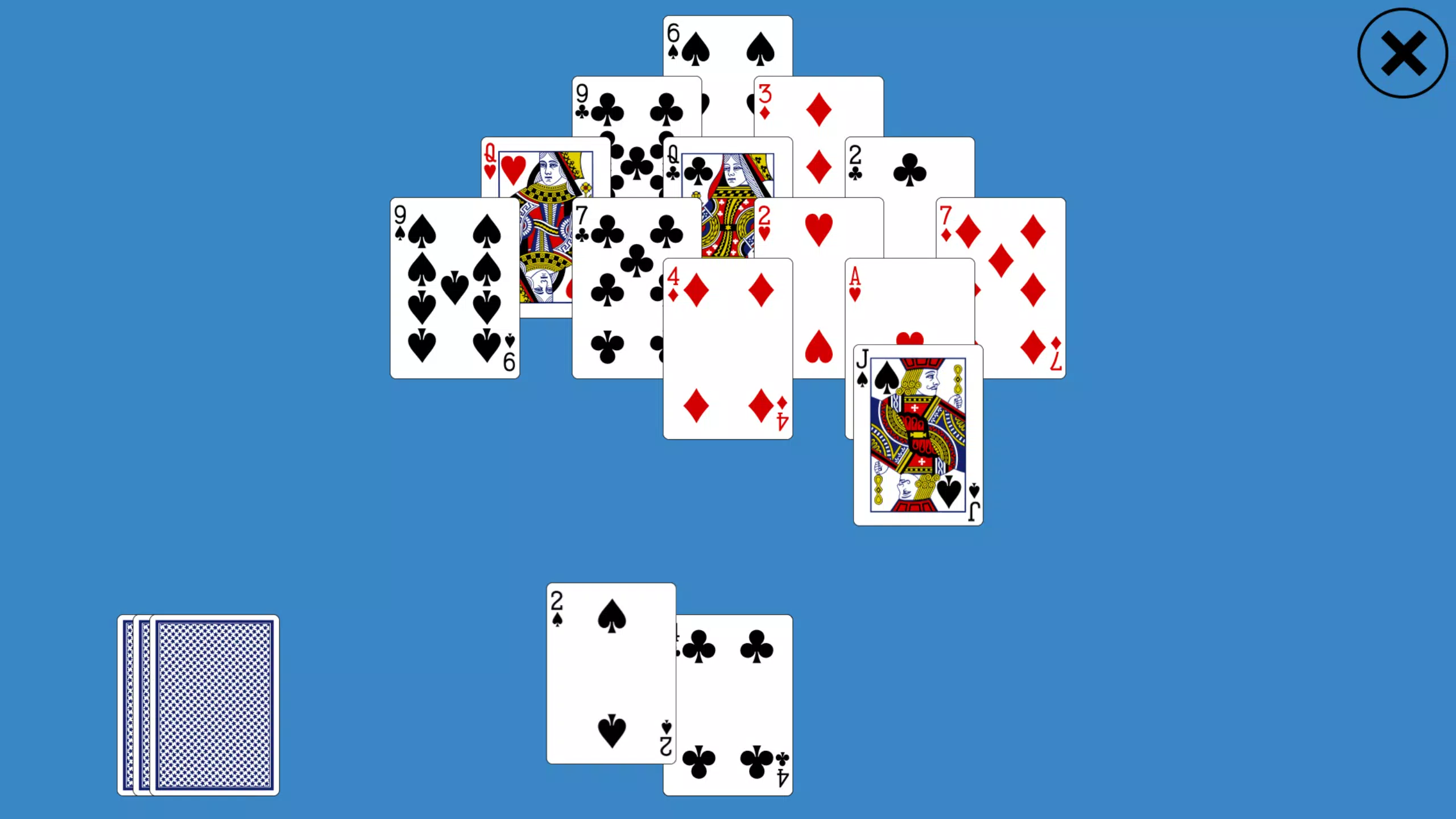 Classic Pyramid Solitaire ภาพหน้าจอ 2