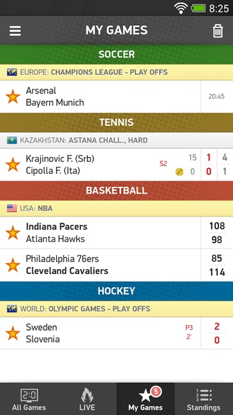 Flashscore Liveticker, News Screenshot 2